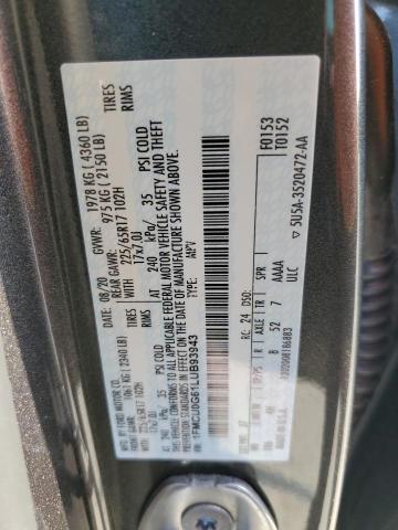 Photo 14 from auction – 2020 FORD ESCAPE with VIN 1FMCU0G61LUB93943