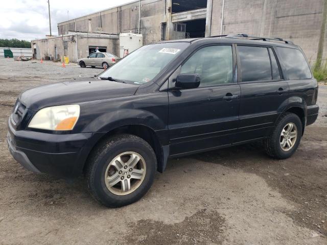 HONDA PILOT 2005 with VIN 5FNYF18495B022778 - Photo from auction