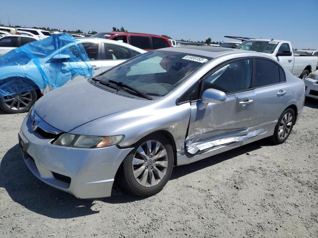HONDA CIVIC EX 2010 with VIN 19XFA1F85AE079894 - Photo from auction