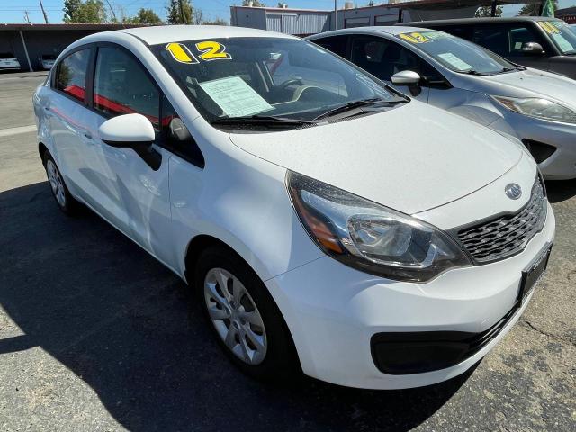 KIA RIO LX 2012 with VIN KNADM4A30C6083854 - Photo from auction