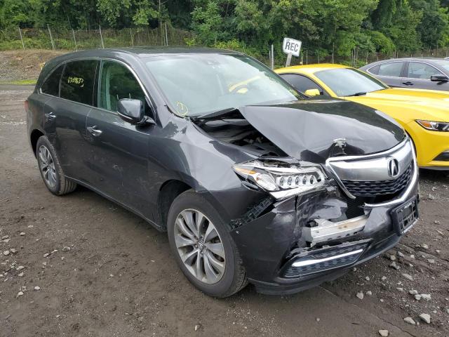 Photo 4 from auction – 2014 ACURA MDX TECHNO with VIN 5FRYD4H45EB037994