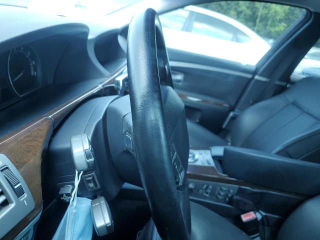 Photo 9 from auction – 2007 BMW 750 with VIN WBAHN83537DT69249