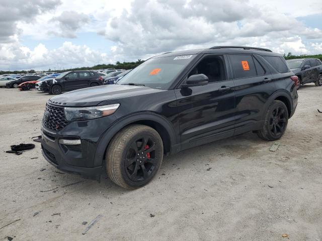FORD EXPLORER S 2020 with VIN 1FM5K8GC5LGB71798 - Photo from auction