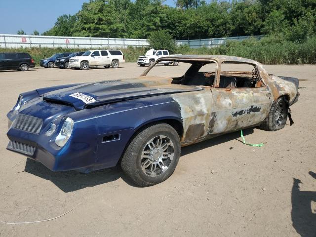 CHEVROLET CAMARO 1981 with VIN 1G1AP87K7BL150428 - Photo from auction