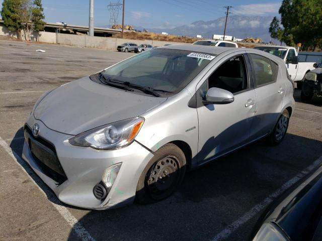 TOYOTA PRIUS C 2015 with VIN JTDKDTB31F1087724 - Photo from auction