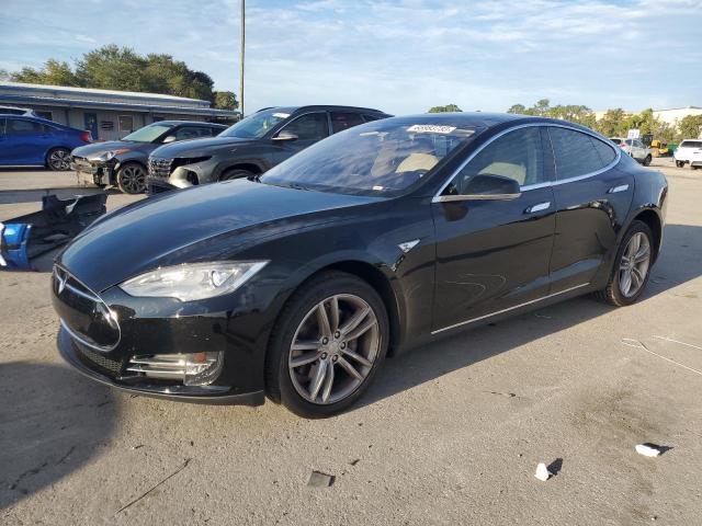 TESLA MODEL S 2014 with VIN 5YJSA1H10EFP48930 - Photo from auction