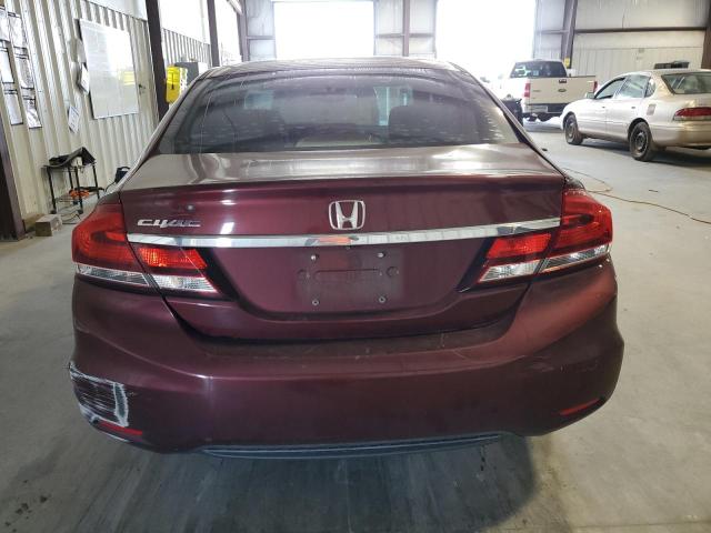 Photo 6 from auction – 2013 HONDA CIVIC LX with VIN 19XFB2F52DE040662