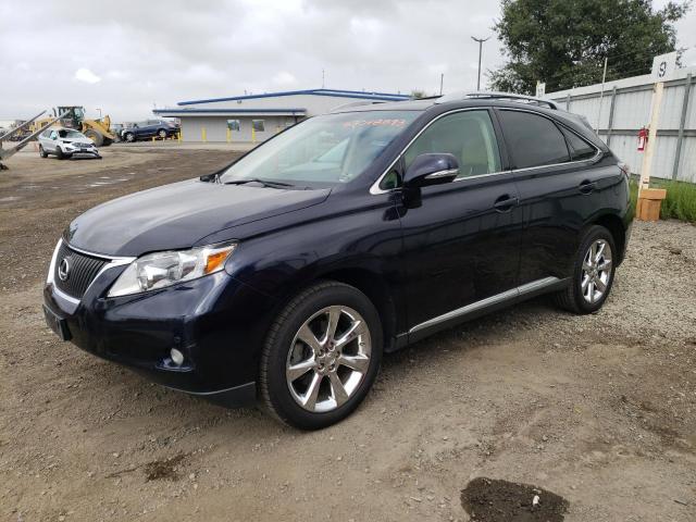 LEXUS RX 350 2010 with VIN 2T2ZK1BAXAC017730 - Photo from auction