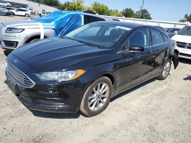 FORD FUSION SE 2017 with VIN 3FA6P0HDXHR222219 - Photo from auction