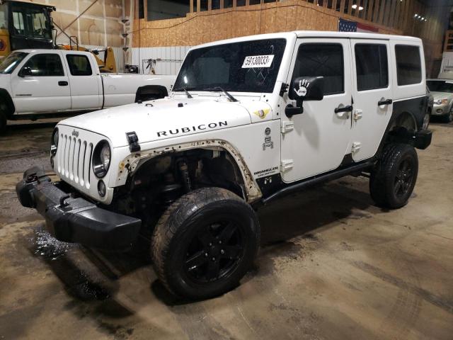 JEEP WRANGLER U 2014 with VIN 1C4HJWFG9EL188711 - Photo from auction