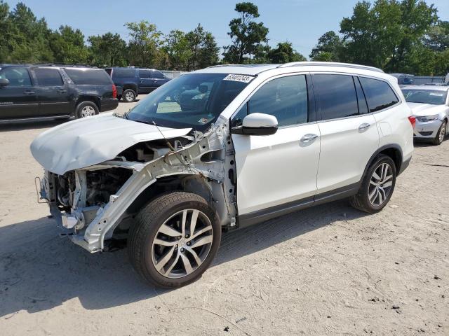 HONDA PILOT ELIT 2017 with VIN 5FNYF6H06HB072505 - Photo from auction