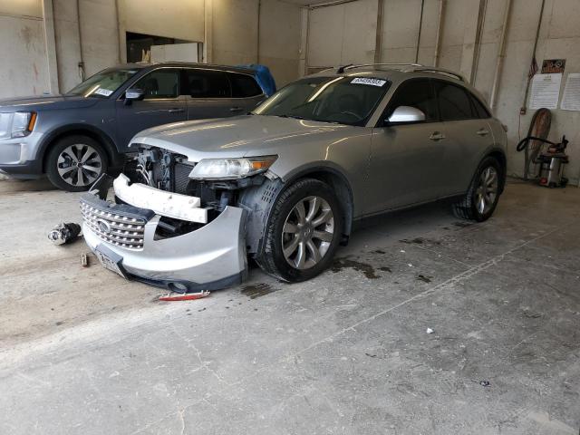 INFINITI FX35 2005 with VIN JNRAS08W25X219371 - Photo from auction