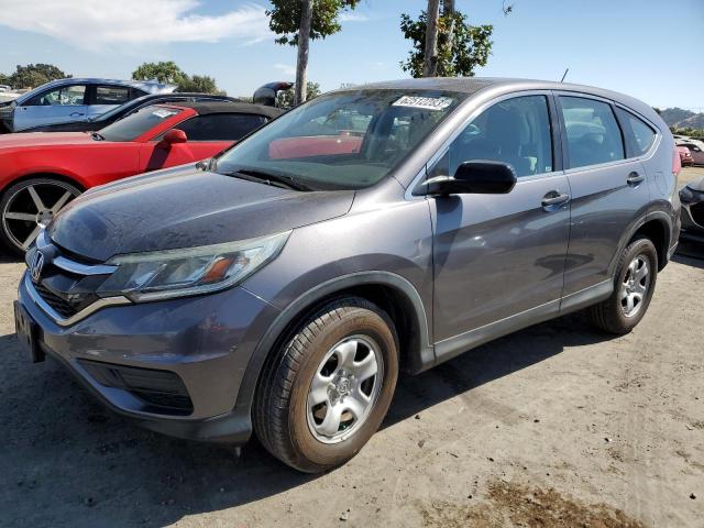 HONDA CR-V LX 2015 with VIN 3CZRM3H39FG704787 - Photo from auction