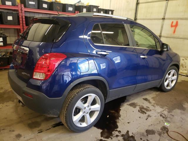 Photo 3 from auction – 2015 CHEVROLET TRAX LTZ with VIN 3GNCJNSB2FL212665