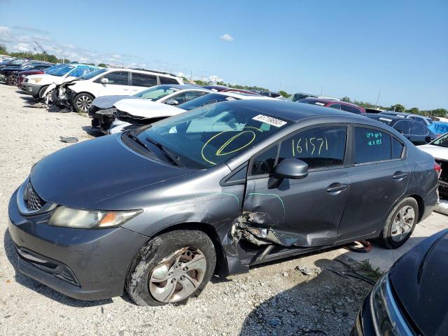 Photo 4 from auction – 2013 HONDA CIVIC LX with VIN 19XFB2F59DE091382