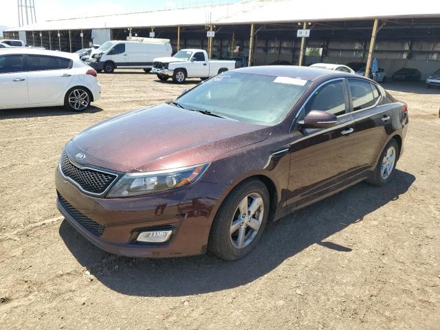 KIA OPTIMA LX 2015 with VIN 5XXGM4A76FG421685 - Photo from auction