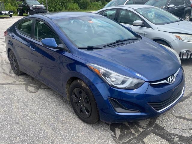 HYUNDAI ELANTRA SE 2016 with VIN 5NPDH4AE6GH730729 - Photo from auction