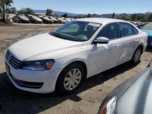 Photo 1 from auction – 2013 VOLKSWAGEN PASSAT S with VIN 1VWAP7A39DC049927