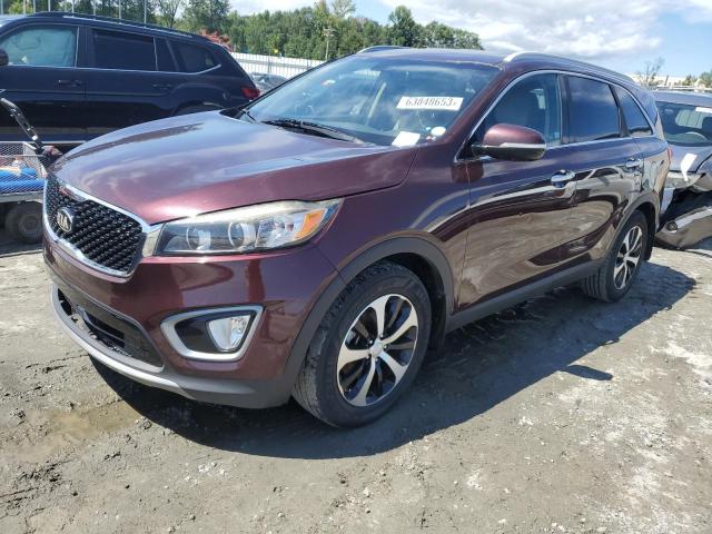 KIA SORENTO EX 2016 with VIN 5XYPH4A56GG129230 - Photo from auction