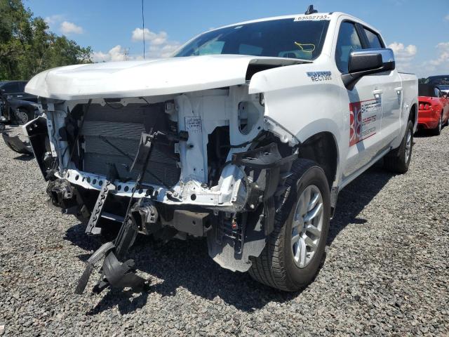 CHEVROLET SILVERADO 2021 with VIN 1GCPWCED7MZ415117 - Photo from auction