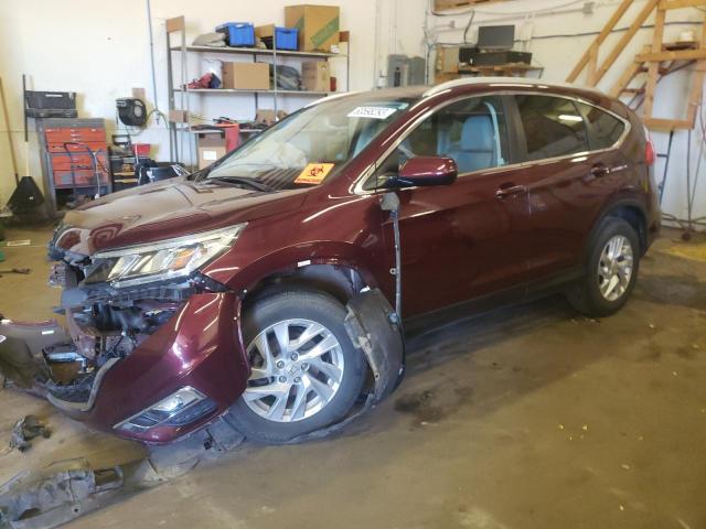 Photo 1 from auction – 2015 HONDA CR-V EXL with VIN 5J6RM4H70FL046496