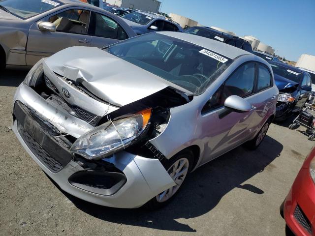 KIA RIO LX 2014 with VIN KNADM5A38E6333639 - Photo from auction