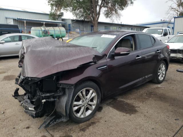 KIA OPTIMA LX 2013 with VIN 5XXGM4A72DG115466 - Photo from auction
