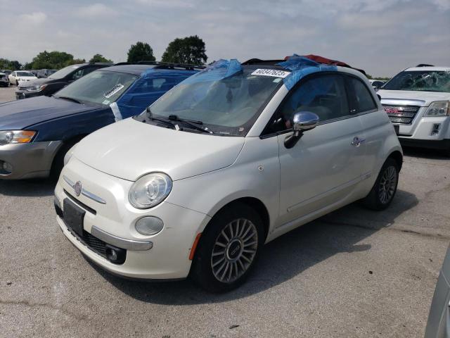 FIAT 500 LOUNGE 2012 with VIN 3C3CFFER4CT121325 - Photo from auction