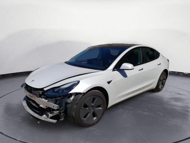 TESLA MODEL 3 2023 with VIN 5YJ3E1EA7PF447605 - Photo from auction