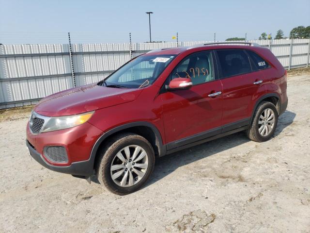 KIA SORENTO BA 2011 with VIN 5XYKT4A26BG064354 - Photo from auction
