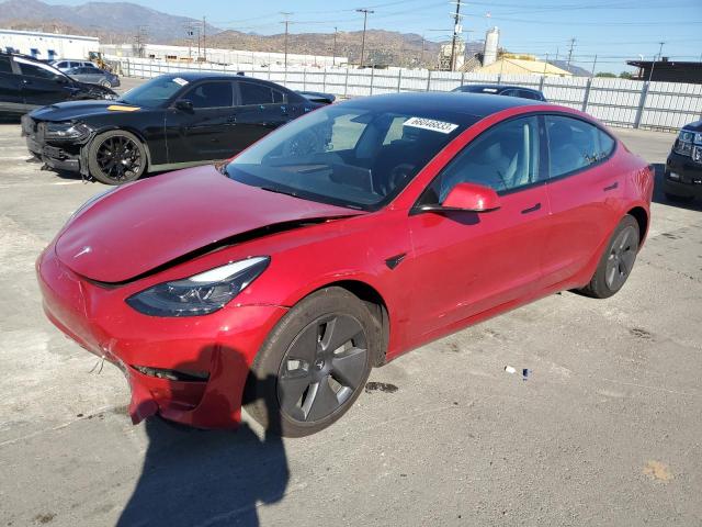 TESLA MODEL 3 2023 with VIN 5YJ3E1EAXPF544121 - Photo from auction