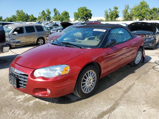 CHRYSLER SEBRING LX 2004 with VIN 1C3EL55R94N132950 - Photo from auction