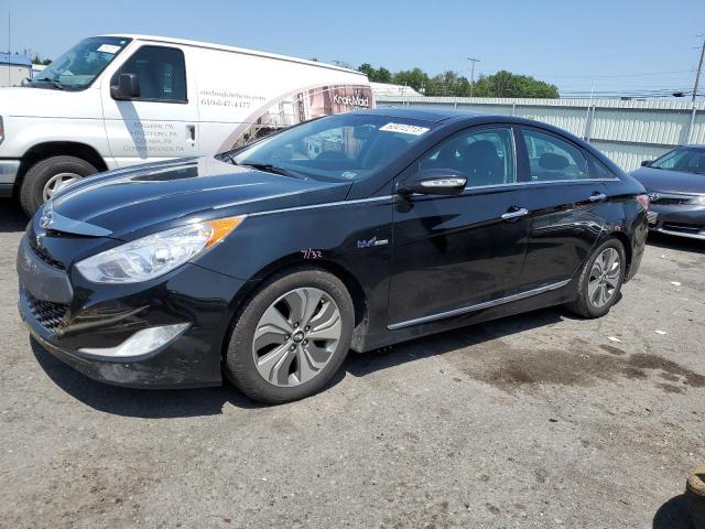 HYUNDAI SONATA HYB 2014 with VIN KMHEC4A41EA106590 - Photo from auction
