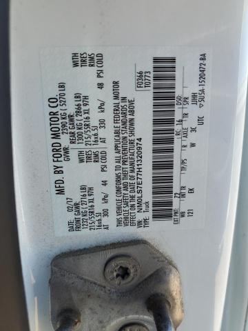 Photo 14 from auction – 2017 FORD TRANSIT CO with VIN NM0LS7E77H1320974
