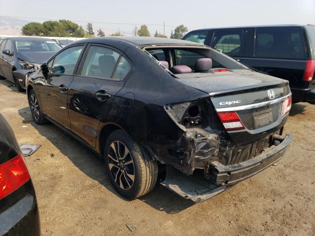 Photo 2 from auction – 2014 HONDA CIVIC LX with VIN 19XFB2F57EE241250