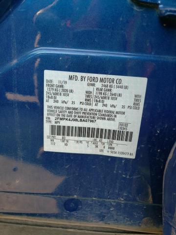 Photo 14 from auction – 2020 FORD EDGE SEL with VIN 2FMPK4J98LBA07967