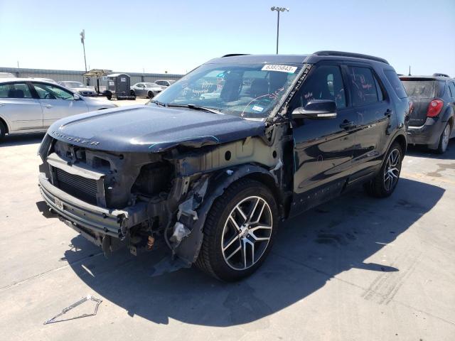 Photo 1 from auction – 2017 FORD EXPLORER S with VIN 1FM5K8GT8HGA15648