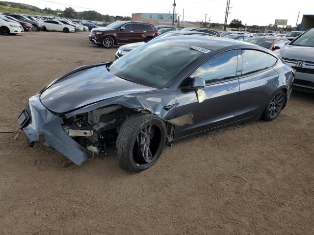 TESLA MODEL 3 2022 with VIN 5YJ3E1EB3NF133049 - Photo from auction