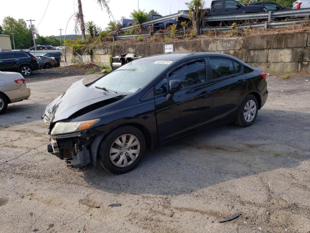 HONDA CIVIC LX 2012 with VIN 19XFB2F51CE086028 - Photo from auction