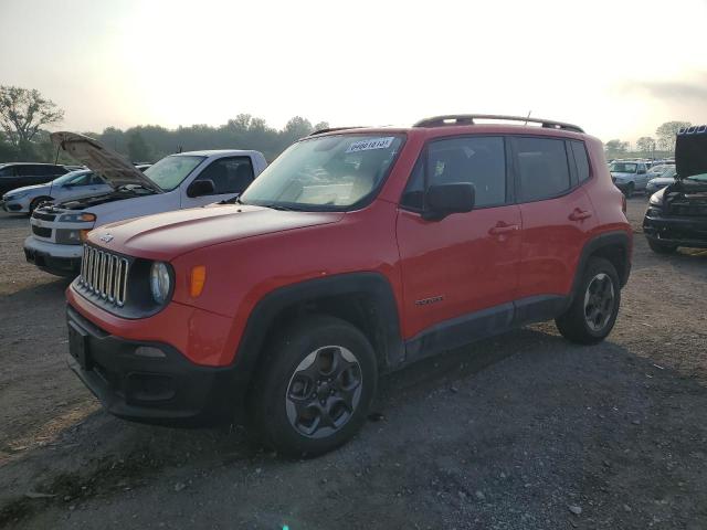 JEEP RENEGADE S 2017 with VIN ZACCJBAB2HPF38632 - Photo from auction