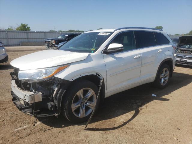 TOYOTA HIGHLANDER 2016 with VIN 5TDDKRFH5GS274072 - Photo from auction