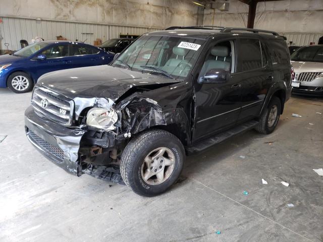 TOYOTA SEQUOIA LI 2004 with VIN 5TDBT48A04S221783 - Photo from auction