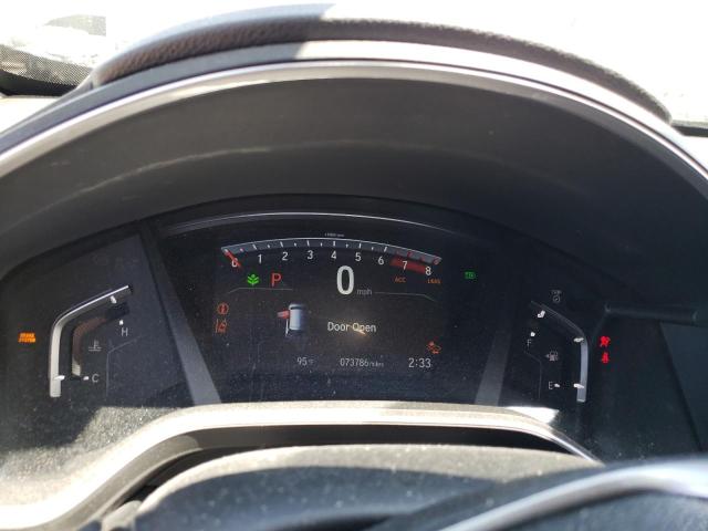 Photo 9 from auction – 2018 HONDA CR-V with VIN 7FARW2H87JE045648