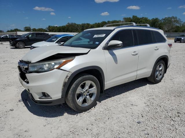 TOYOTA HIGHLANDER 2014 with VIN 5TDYKRFH2ES008667 - Photo from auction