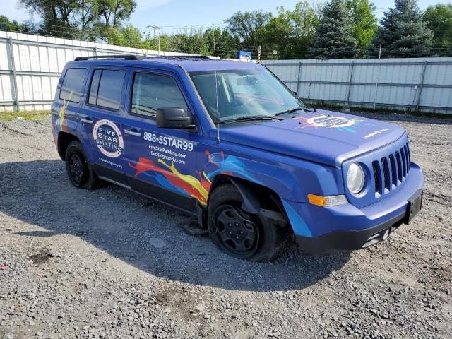 Photo 4 from auction – 2017 JEEP PATRIOT SP with VIN 1C4NJRBBXHD173261