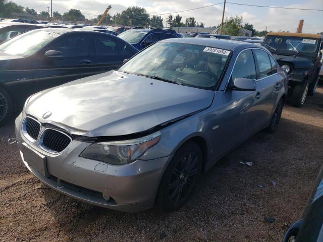 BMW 525 XI 2006 with VIN WBANF33506CS35323 - Photo from auction
