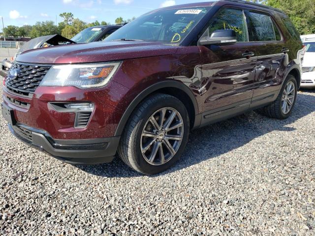 Photo 1 from auction – 2018 FORD EXPLORER S with VIN 1FM5K8GT6JGA54776