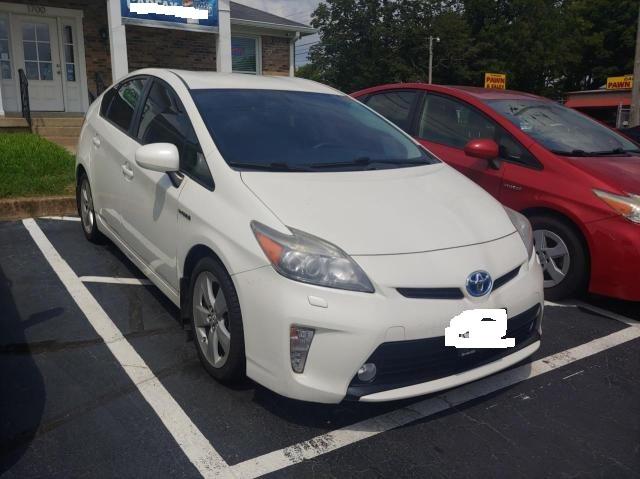 TOYOTA PRIUS 2012 with VIN JTDKN3DUXC1488090 - Photo from auction
