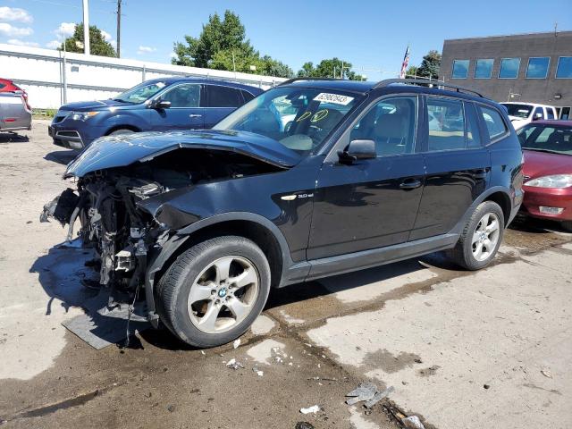 BMW X3 3.0SI 2008 with VIN WBXPC93498WJ10548 - Photo from auction