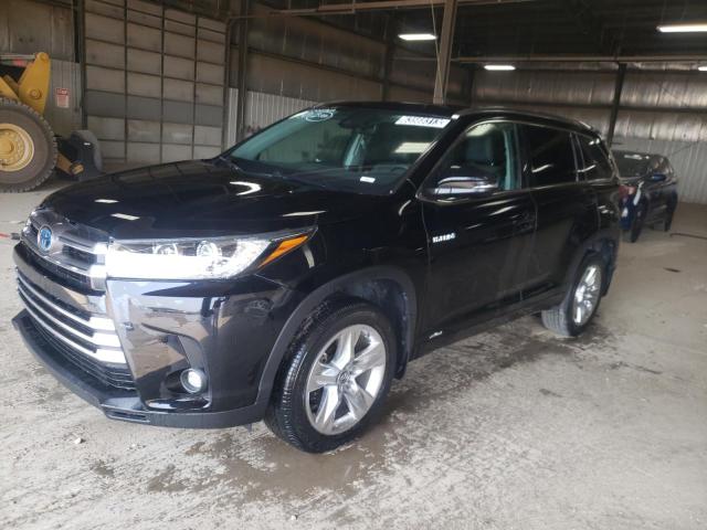 TOYOTA HIGHLANDER 2019 with VIN 5TDDGRFH4KS060054 - Photo from auction